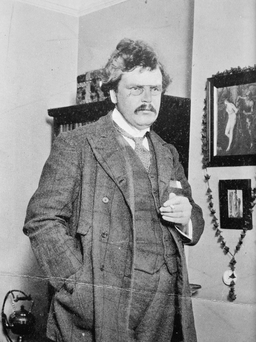 Picture post: Gilbert K. Chesterton&nbsp;(1874-1936)