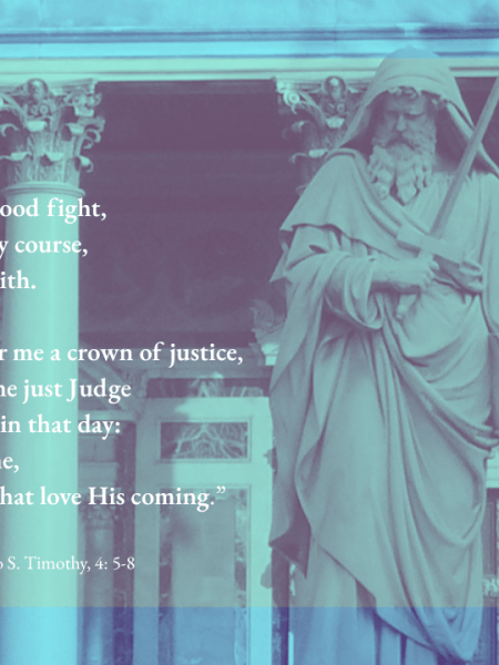 “Fought the good fight…”